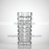 high white 10 inchs glass vase