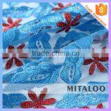 Mitaloo MFL0136 African Evening Lace French Lace With Rhinestones Lace Fabric New Samples