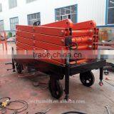 1.35~16m, 0.3 Ton Hydraulic Motorcycle Mobile Small Mini Scissor Lift Table With Roller on Sale SJY0.3-16 thumbnail-5