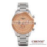 Wholesale Wrist Watch Stainless Steel Chain Black Color Wrist Watch Japan Movt Wrist Watch thumbnail-2