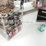 Customized Clear Diamond Premium Handles Acrylic Organizer Storage Furniture Drawers for Organization thumbnail-5
