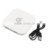 Q8 QI Wireless Charging Pad 2 USB Port Splitter HUB Charger Pad For Phoneest Wholesale
