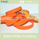 Cheap Custom Printing Silicone Rubber Wristband/silicone Bracelet thumbnail-1