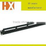 1U RJ45 Ethernet 24 Port Cool Cat6 Utp Patch Panel thumbnail-1