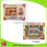 Deluxe Fast Food Pretend Playset For Kids With Burger Turkey Icecream And More thumbnail-2