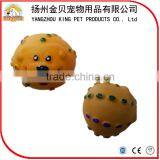 Customized Design Rubber Squeaky Pet Toy Sounding Dog Hedgehog thumbnail-5