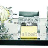 100pcs- Wood Globe & Name Card & Pen Holder Office Stationary Desktop Set Gift-58 thumbnail-1