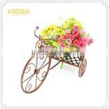Antique Garden Bike Planter Metal Bicycle Flower Pot thumbnail-5