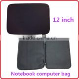 China Made 12 Inch Zipper Laptop Sleeve Zipper Carrying Bag Neoprene Zipper PAD Bag