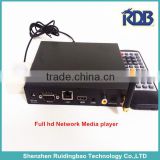 RDB Full hd Network Media player with FTP wireless control in advertising product DS009-106