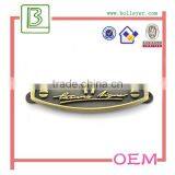 Brushed Anti Brass Metal Name Badge for Jeans thumbnail-1