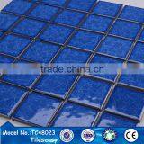 TC48016 Indoor Design Blue Ceramic Mosaic for Swimming Pool