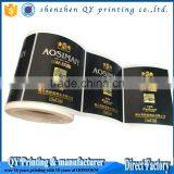 Waterproof Self Adhesive Logo Gold Foil Stamp Bottle Label Sticker thumbnail-4