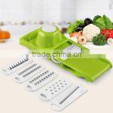 Mandoline Slicer With 6 Interchangeable Stainless Steel Blades, Vegetable Grater thumbnail-2