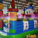 Inflatable Colorful Cartoons Castles With Slides thumbnail-6