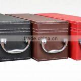 Luxury Wine Packaging Leather Wine Box thumbnail-5