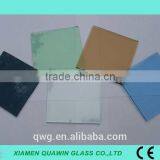 High Quality Bronze, Grey, Blue, Green, Pink Tinted Float Glass