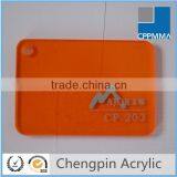 3mm Orange Plexiglass Sheet Wholesale