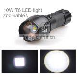 TP-1877 XML T6 / U2 LED Powerful Light / Zoomable Power Flashlight With Nylon Bag thumbnail-2