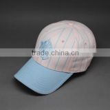 CUSTOM BRUSHED COTTON BASEBALL CAP WITH 3D EMBROIDERY