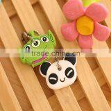 Customized Soft Key Chain PVC Animal Shape Key Rope for Hang
