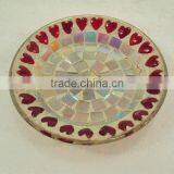 Valentine Gift ,Valentine's Glass Plate, Valentine Decorations thumbnail-1