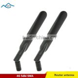Factory price Rubber Duck Foldable 5dbi 5 ghz antenna omnidirectional
