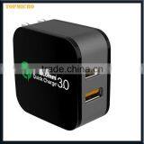 2016 Wholesale Portable Quick Charge QC3.0 US Socket USB Wall Charger                        
                                                Quality Choice