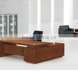 Natural Walnut Color Office Desk and Chair Set With Filling Cabinet/ Sofa Set and Coffe Table (FOH-2018) thumbnail-1