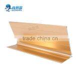 Polished Aluminum Desk Sign Holder thumbnail-4