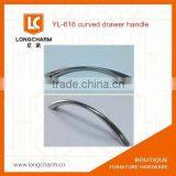 C96 C128 Bridge Zinc Alloy Handle for Modern Kitchen Cabinets Furniture Drawer Handles