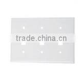 3 Gang PLASTIC WALLPLATE FOR TOGGLE SWITCH thumbnail-1