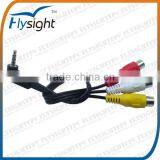 B23 Wireless RX RC Audio Video Cable With 90 Degree Connector For RC Speed Control