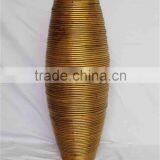 Best Quality Eco-friendly PE Rattan Handwoven Rattan Floor Vases thumbnail-5