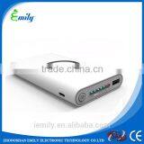 8000ham Polymer Li-ion Battery Qi Wireless Charging Power Bank for Mobile Phone thumbnail-5