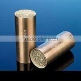 Car exhaust system metallic core catalytic