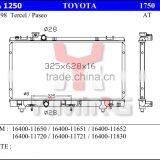 Toyota Tercel/Paseo Radiator 16400-11720 16400-11721 16400-11830 thumbnail-1