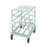 Icegreen Kitchen Use Mobile Aluminum Can Rack/Stand with Aluminum Top