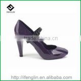 elegant top jelly latest high heel ladies shoes
