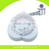 Plastic Heart Shaped Great Material Custom Tailor Measure Tape thumbnail-1