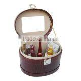 Cylindrical Custom Cosmetic Box With Ribbon thumbnail-1