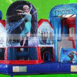 Inflatable Frozen Bouncy Castle 5 In 1 Combo