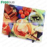 Wholesale Blank Custom L390*H285*W4mm Cutting Board Sublimation Toughened Glass Frames Picture