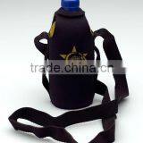 Neoprene Water Bottle Cooler With Belt thumbnail-1