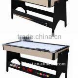 Classic Wooden 2 in 1 Air Hockey Pool Table Multi Game Table Full Size thumbnail-2