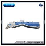 Curved Type Zinc Alloy(Including 5 Blades) Auto-Replacement Utility Knife