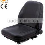 Nissan Black PVC Mechanic Suspension Forklifts Seats thumbnail-1