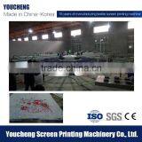 Korea Tech Automatic Oval 16 Color Cotton Fabric Screen Printing Machines for Sale