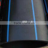 Hdpe Straight Pipe With Blue Strips, dn 500mm Sdr 17
