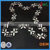 Hot Sale Flower Shape Plastic Trimming 10yards/packet for Wholesale thumbnail-3